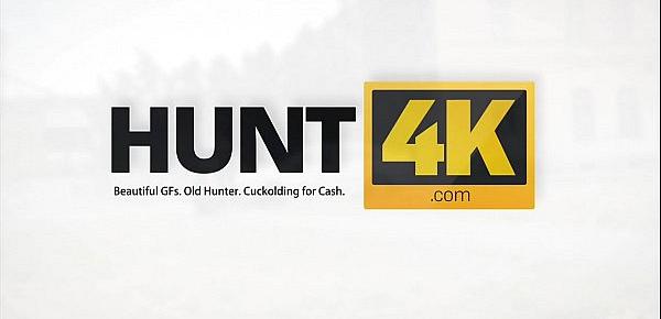  HUNT4K. Man pays attractive tourist money for quickie at his place